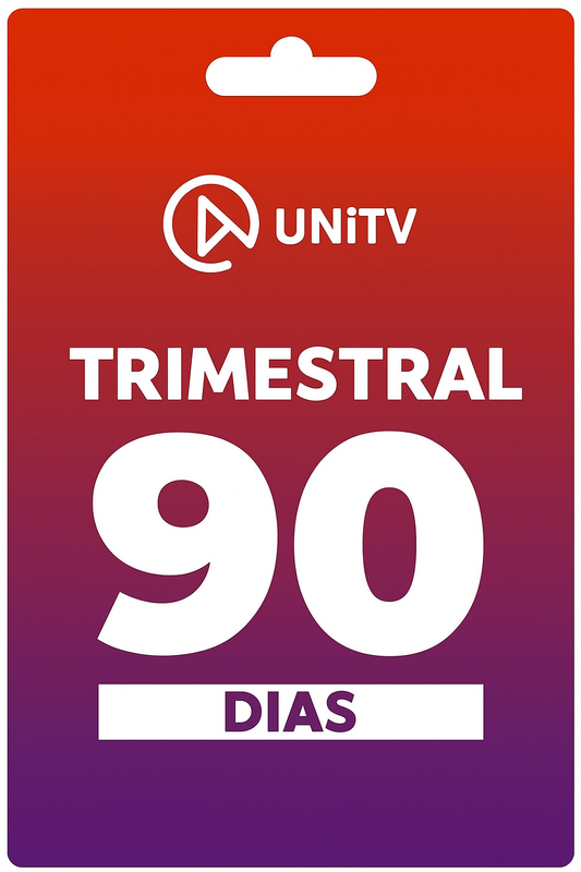 Gift Card - UniTV 90 Dias